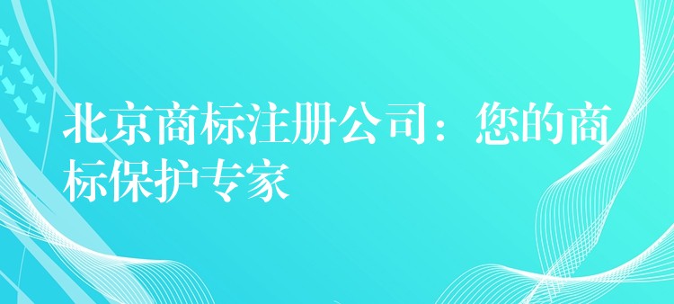 北京商标注册公司：您的商标保护专家